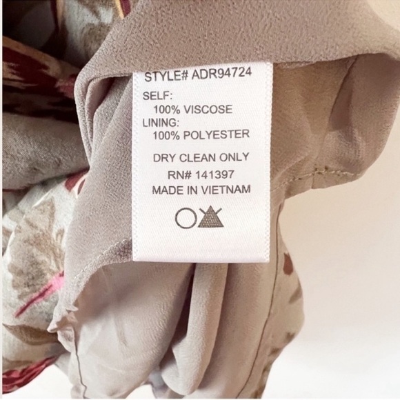 ASTR The Label One Shoulder Tropical Floral Print Ruffle Mini Dress Size XS NEW - Picture 6 of 11